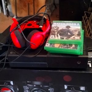 Xbox one game system black